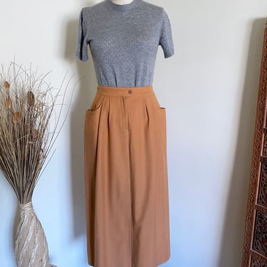 Vintage 70's Wool Cacharal Skirt, 26