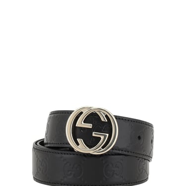 Gucci Women Gg Crossing Buckle Belt