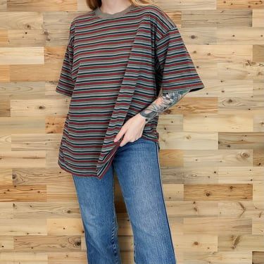 90's Gap Striped Vintage T Shirt 