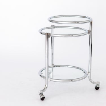 Vintage Side Table - 1960s-1970s Retro Design 