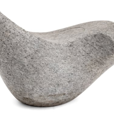 Modern Abstract Granite Bird Sculpture