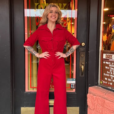 Vintage 70s corduroy jumpsuit