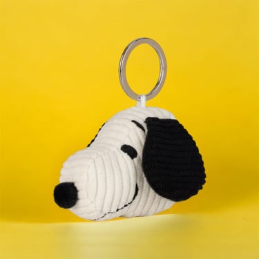 Snoopy Corduroy Keychain