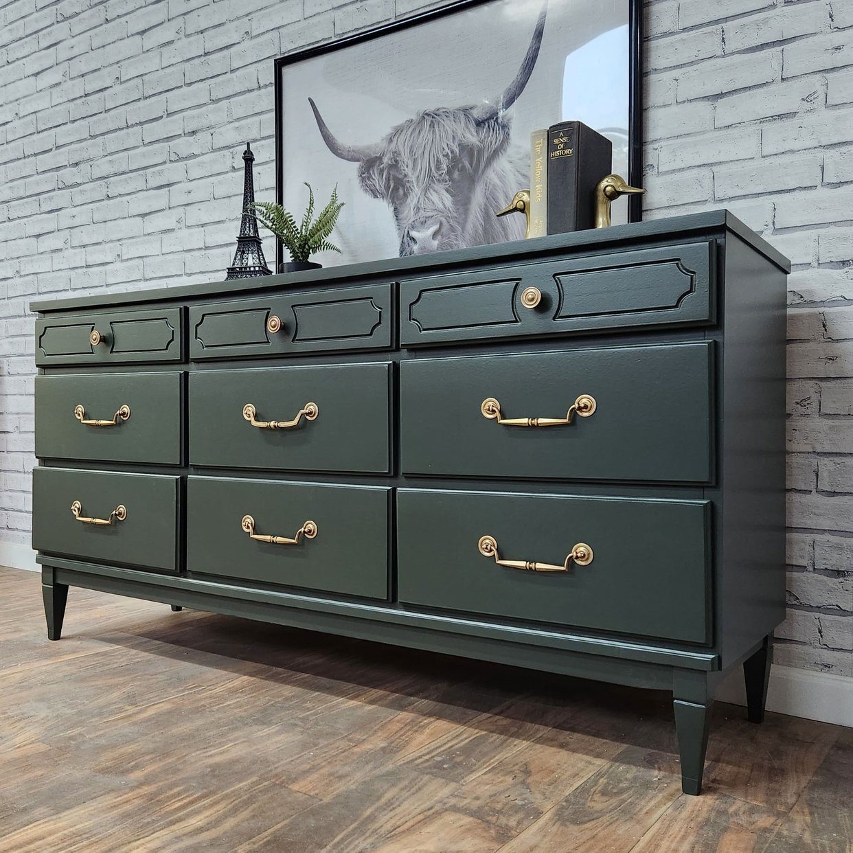 slim fit dress slacks DaVinci Jayden 6-Drawer Double Wide Dresser – DaVinci Baby main image 1