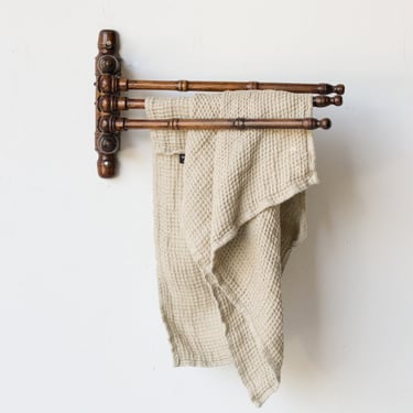 Bamboo Towel Rack
