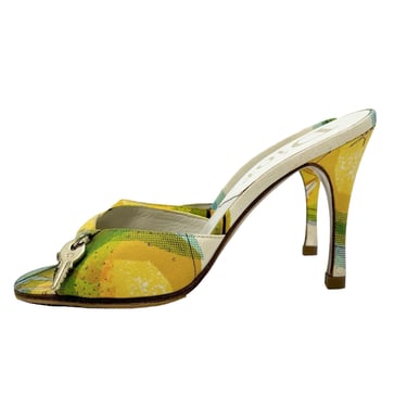 Dior Lock + Key Citrus Heels