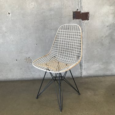 Eames Herman Miller Wire Chair - Eiffel Wire Base