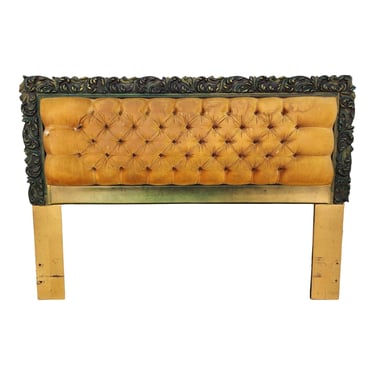 COMING SOON - Vintage Roccoco Style Upholstered Full Sized Headboard
