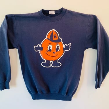 Vintage 1990s Syracuse University Sweatshirt Orangemen Sweatshirt Vintage College Sweatshirt 