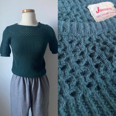 1970s Green Sweater Tee 