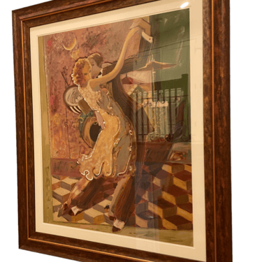 Tango IIi by Sabzi Limited Edition Hand Signed Giclee on Paper MA133-55