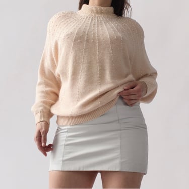 Vintage Silk/Angora Pearl Sweater