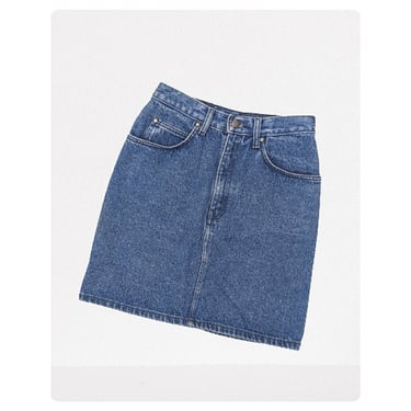 vintage 90's Levi's denim mini skirt (Size: S)