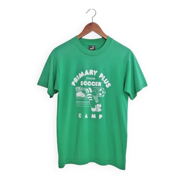 Vintage 70's Champion Far West Soccer Camp Single | Cottontail
