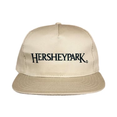 Vintage 90s Hershey Park Pennsylvania Embroidered Promotional SnapBack Hat Cap 