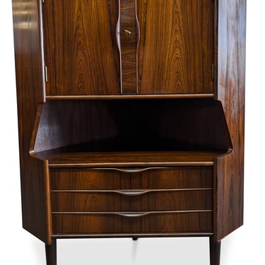 Rosewood Corner Cabinet - 062427