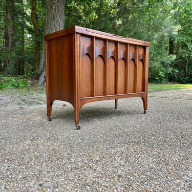 Mid Century Kent Coffey Perspecta Bar Cart - Liquor Cabinet 