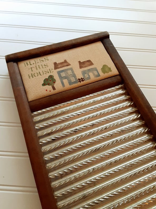 Vintage Washboard Columbus Ohio - Primitive Home Decor