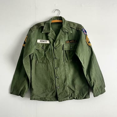 ジャケット・アウター 60S US ARMY OG107 UTILITY SHIRT JACKET 60s/70s US Army OG-107 Utility Shirt- SELECT SIZE – Plum