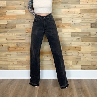 Vintage 90s Black Levis 505 Denim Jeans Size 29 x 32 Actual