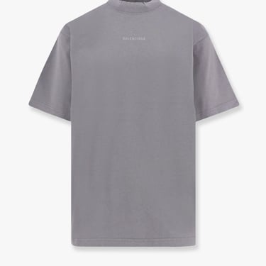 Balenciaga Men Balenciaga Grey T-Shirts