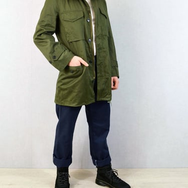 M51 Greek USA Style Army Military Green Parka Jacket 