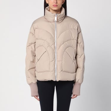 Khrisjoy Beige Corazon Padded Jacket Women