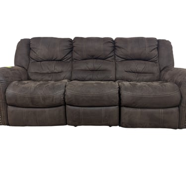 Brown Power Reclining Modular Couch