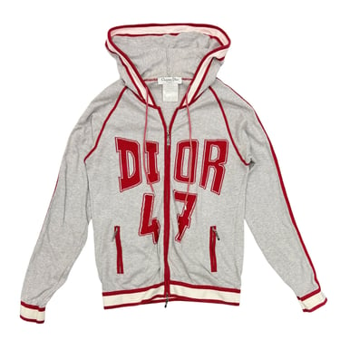 Dior Grey Varsity Jacket