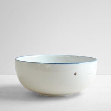 Vintage Dansk Blue Mist 8" Serving Bowl, Blue and White Ceramic Bowl 