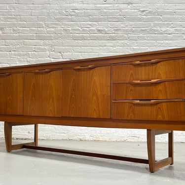 Mid Century Modern Danish Teak CREDENZA / Media Stand by J. Sakol, c. 1960's 