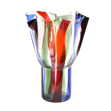 Timo Sarpaneva for Venini “Kukinto” Studio Art Glass Vase Large version 
