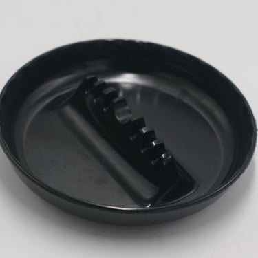 vintage Ges-Line 341 black ashtray 