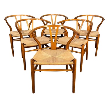 Set of 6 Vintage Danish Mid Century Modern 