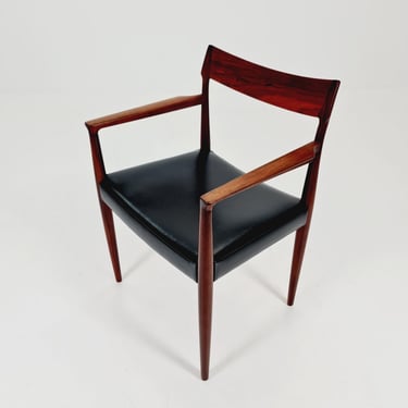 Rare Rosewood Armchair By Erling Torvits For Soro Stolfabriks 1960s 