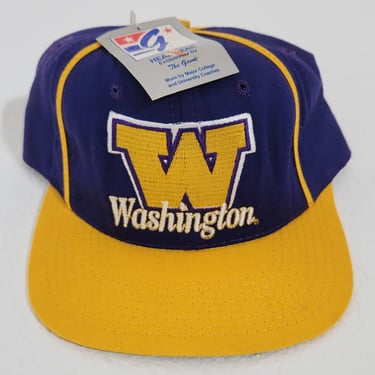 Vintage UW Huskies Washington Snapback Hat