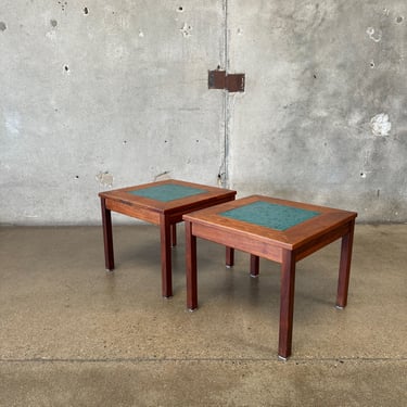 Mid Century Side Tables by John Keal for Brown Saltman