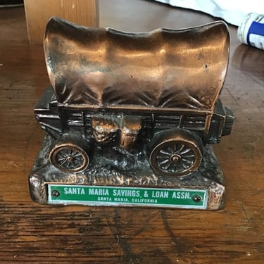 Copper Wagon Coin Bank (Seattle)