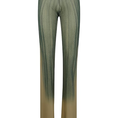 Jean Paul Gaultier Women Mesh Trouser Printed "Spiral"