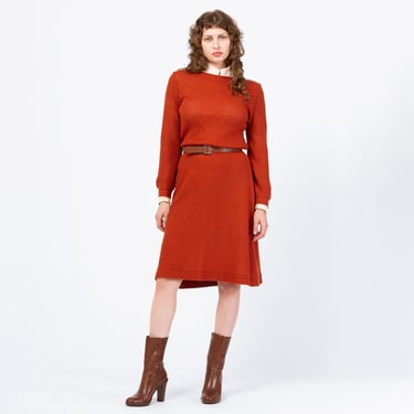 Daisy 70s black sweater dress, long sleeve knit | Erstwhile Style - New  York, NY | ATTIC