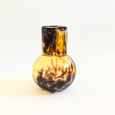 Tortoiseshell Glass Bedside Carafe 