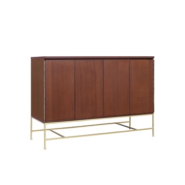 Vintage “Irwin Collection” Mahogany and Brass Credenza by Paul McCobb