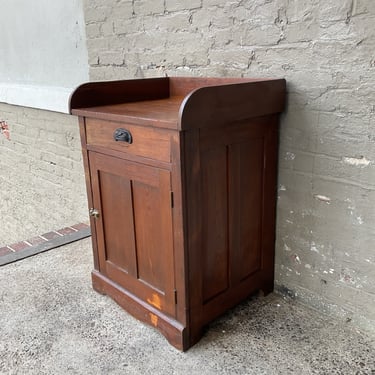 Victorian Chestnut Side Cabinet