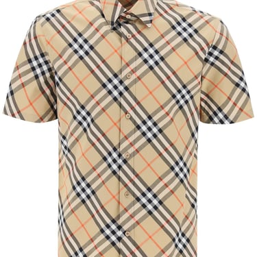 Burberry Ered Cotton Shirt Men