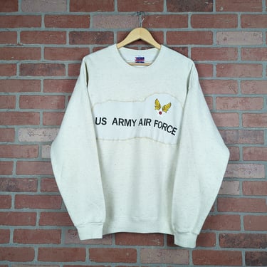 Vintage 90s Double Sided U.S. Army Air Force Bad Bettys ORIGINAL Crewneck Sweatshirt - Extra Large 