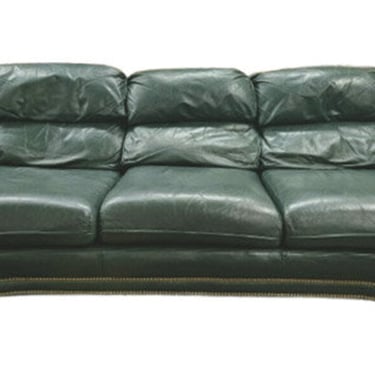 Traditional Leather Sofa