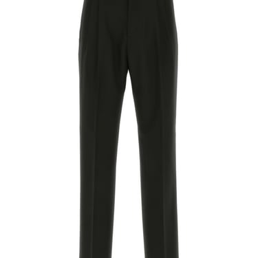 Burberry Men Black Wool Pant