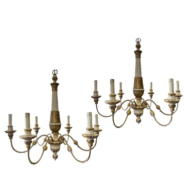 Pair Italian Chandeliers