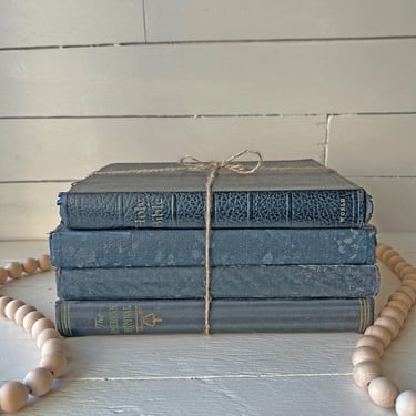 Vintage Bible and Hymnal Bundle of Books, Religious Book Bundle, Black Book Bundle 