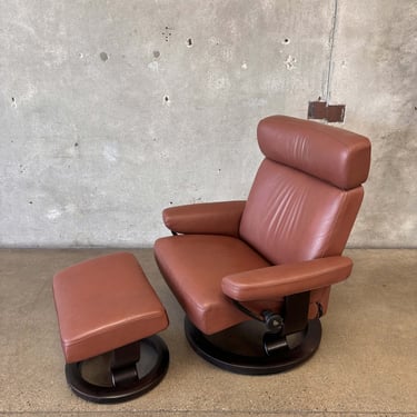 Mid Century Modern Scandinavian Stressless Relax Chair